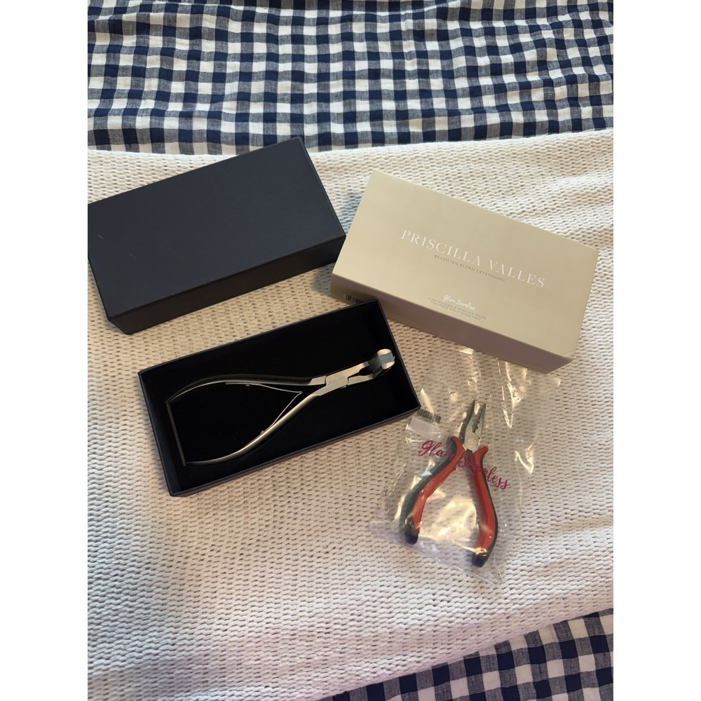 Glam Seamless x Priscilla Valles Tape Press AND Extension Pliers NEW